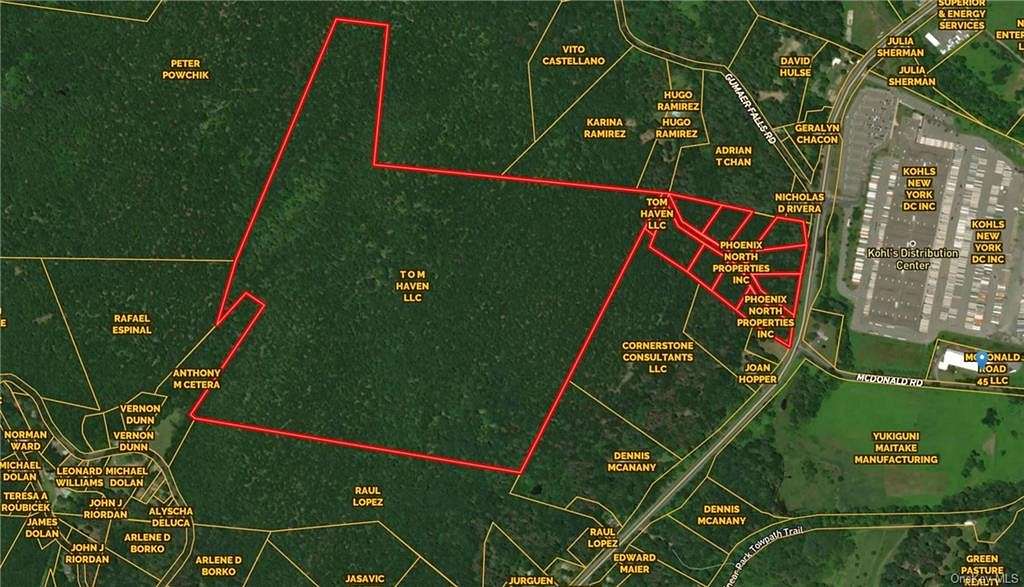 146 Acres of Recreational Land for Sale in Mamakating Town, New York