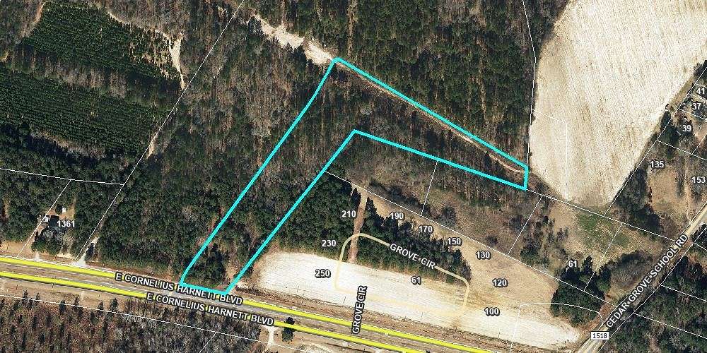 6.8 Acres of Mixed-Use Land for Sale in Lillington, North Carolina