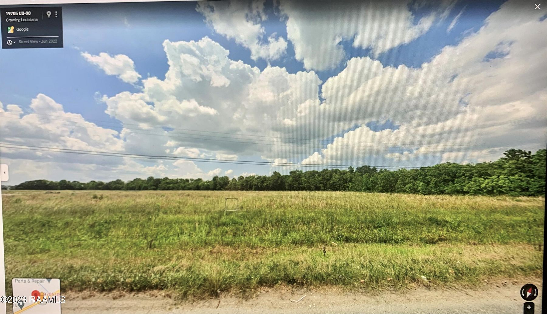 19.38 Acres of Land for Sale in Crowley, Louisiana