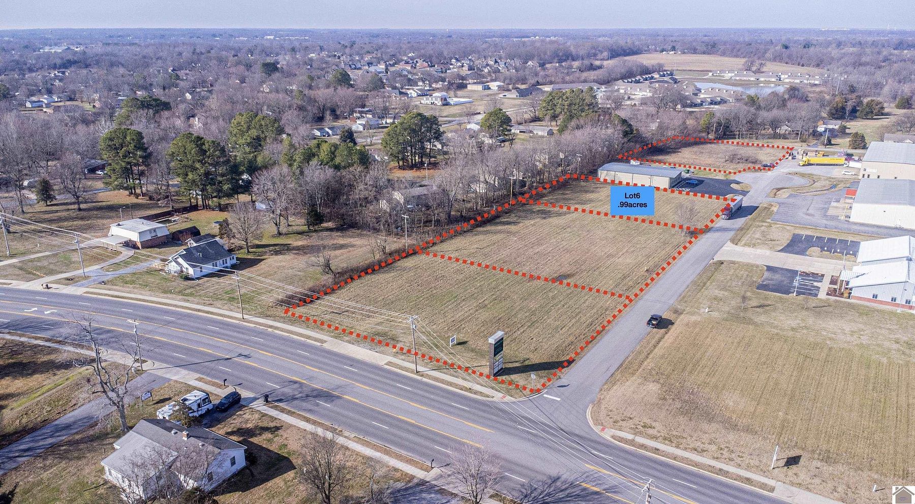 0.99 Acres of Commercial Land for Sale in Paducah, Kentucky