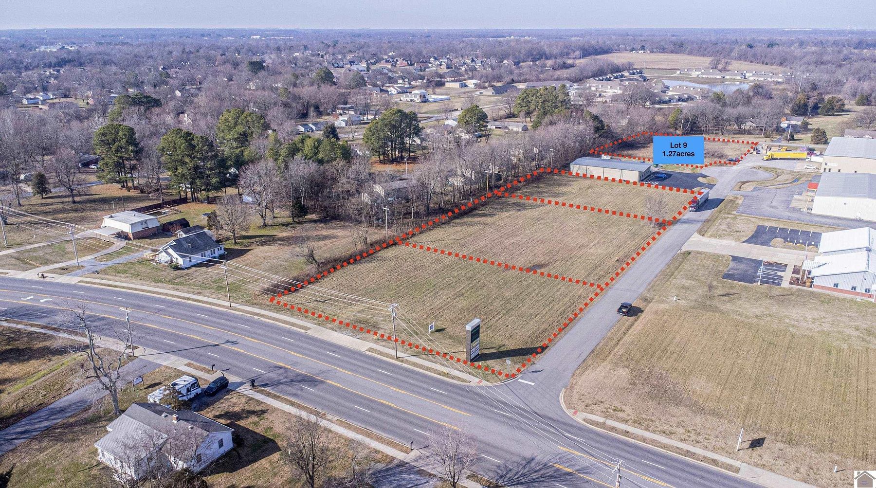 1.3 Acres of Commercial Land for Sale in Paducah, Kentucky