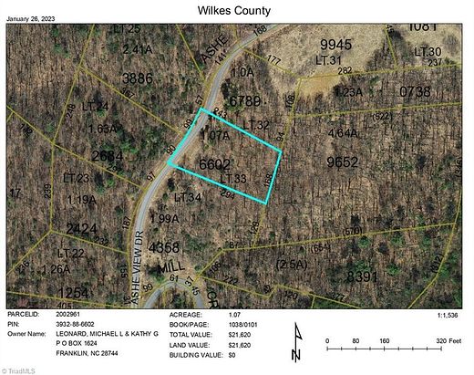 1.1 Acres of Residential Land for Sale in Millers Creek, North Carolina
