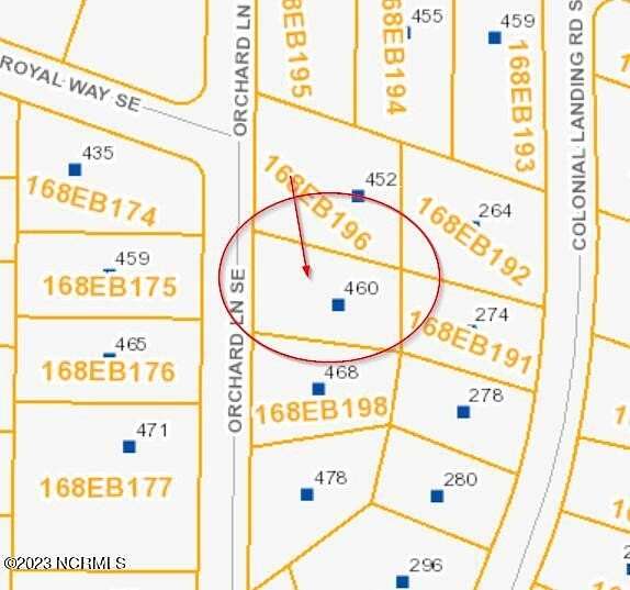 0.44 Acres of Residential Land for Sale in Bolivia, North Carolina