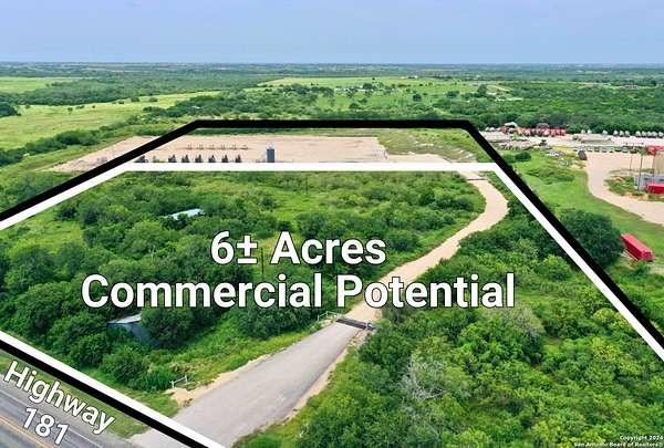 6 Acres of Commercial Land for Sale in Karnes City, Texas