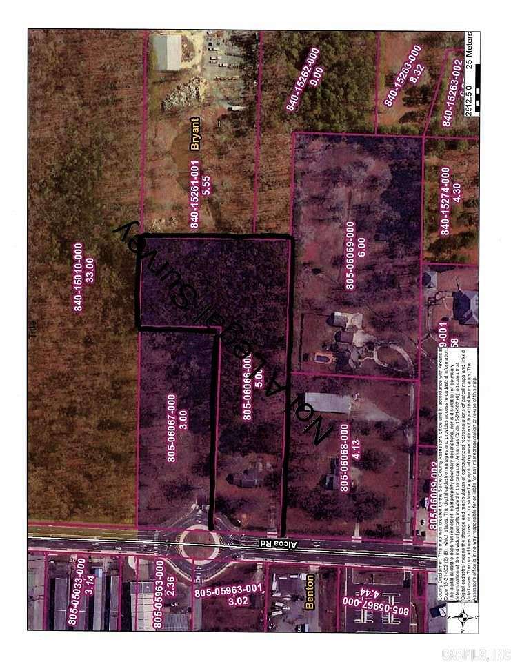 4.9 Acres of Commercial Land for Sale in Benton, Arkansas