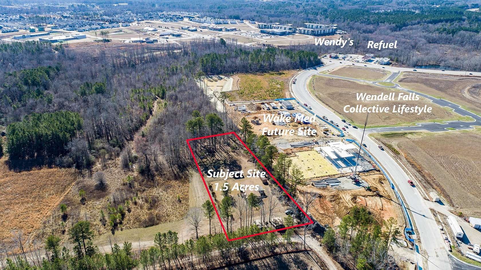 1.5 Acres of Land for Sale in Wendell, North Carolina
