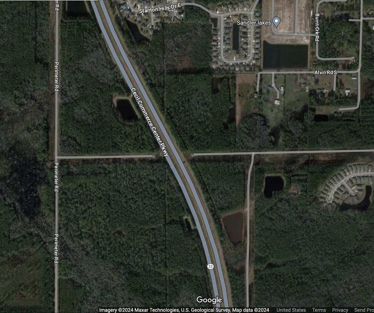 10 Acres of Residential Land for Sale in Jacksonville, Florida