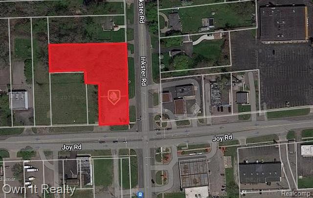 0.75 Acres of Commercial Land for Sale in Livonia, Michigan