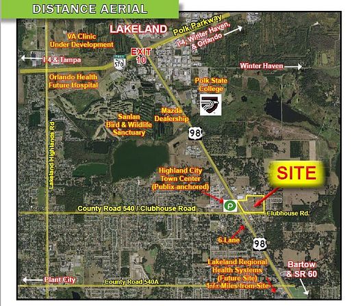 1.8 Acres of Commercial Land for Sale in Lakeland, Florida