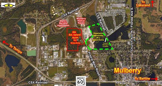 47 Acres of Commercial Land for Sale in Mulberry, Florida