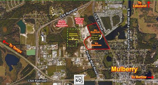 68 Acres of Land for Sale in Mulberry, Florida