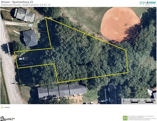 0.6 Acres of Residential Land for Sale in Greenville, South Carolina