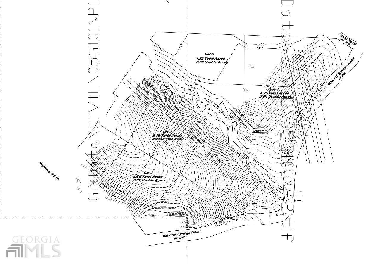 23.53 Acres of Commercial Land for Sale in Jasper, Georgia