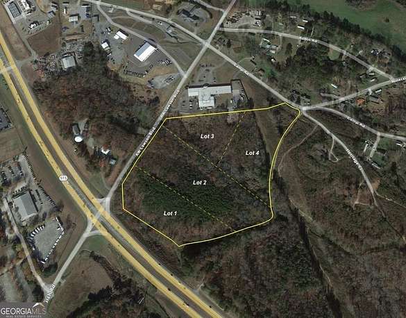 23.5 Acres of Commercial Land for Sale in Jasper, Georgia