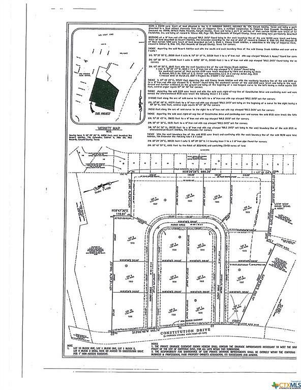 0.96 Acres of Commercial Land for Sale in Copperas Cove, Texas
