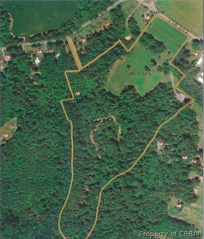 44 Acres of Recreational Land for Sale in Urbanna, Virginia