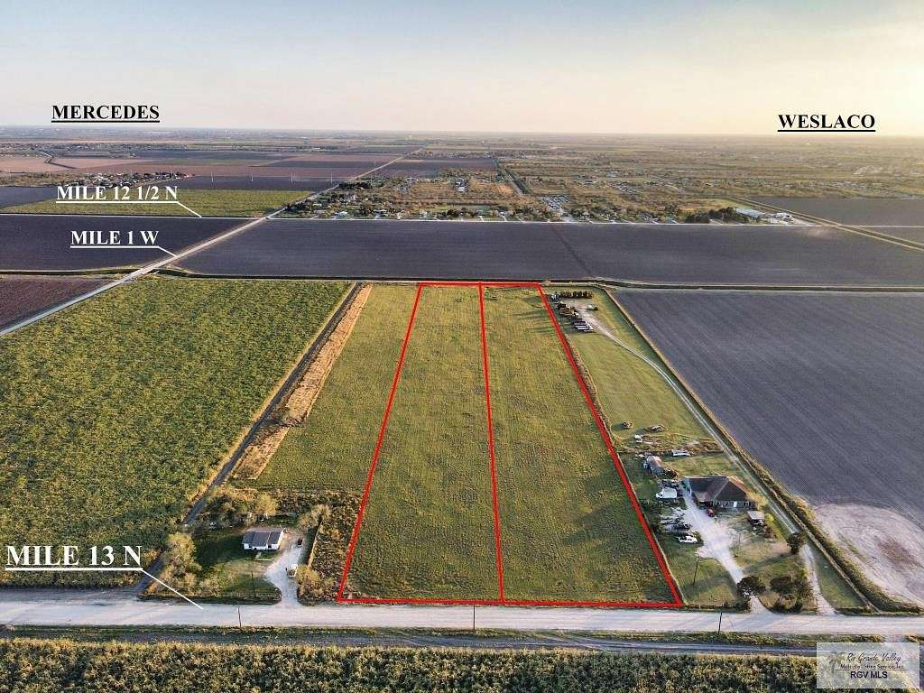 4.8 Acres of Residential Land for Sale in Mercedes, Texas