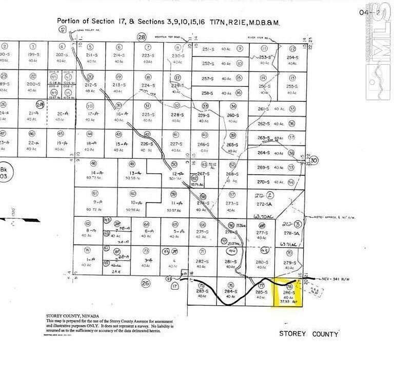 39.5 Acres of Land for Sale in Reno, Nevada