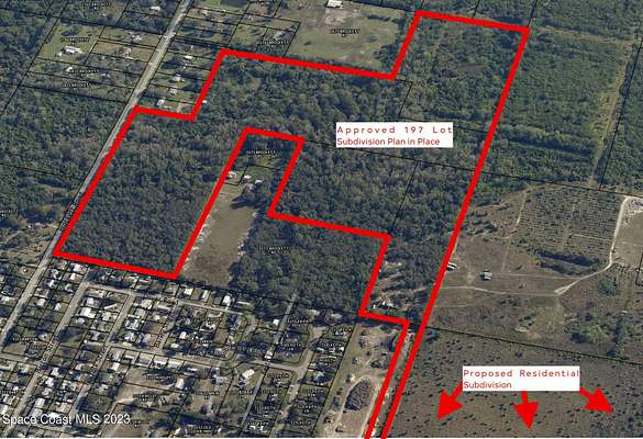 74.4 Acres of Land for Sale in Mims, Florida