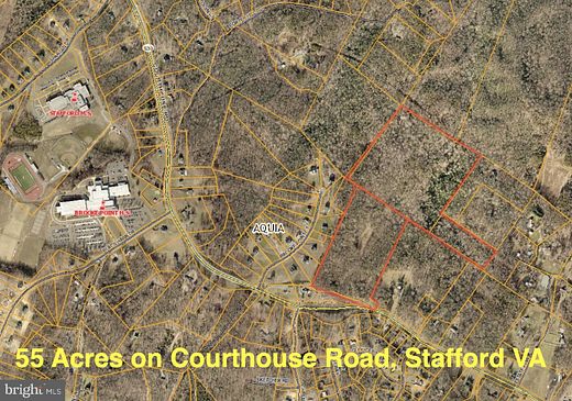 55.7 Acres of Recreational Land for Sale in Stafford, Virginia
