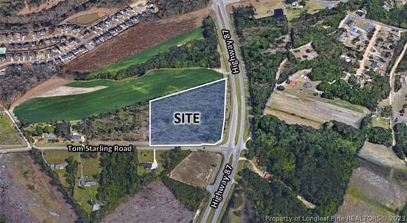 6.9 Acres of Commercial Land for Sale in Fayetteville, North Carolina