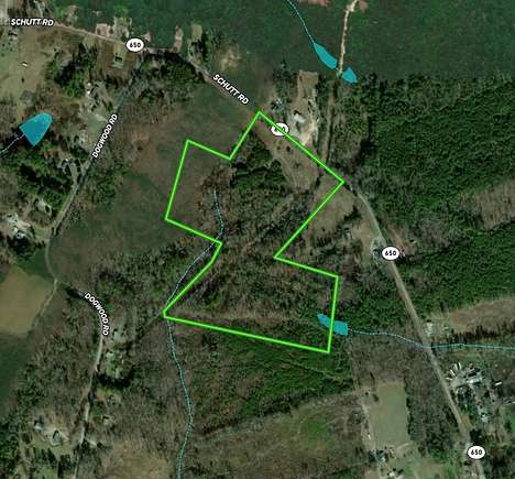 32 Acres of Recreational Land & Farm for Sale in Burkeville, Virginia
