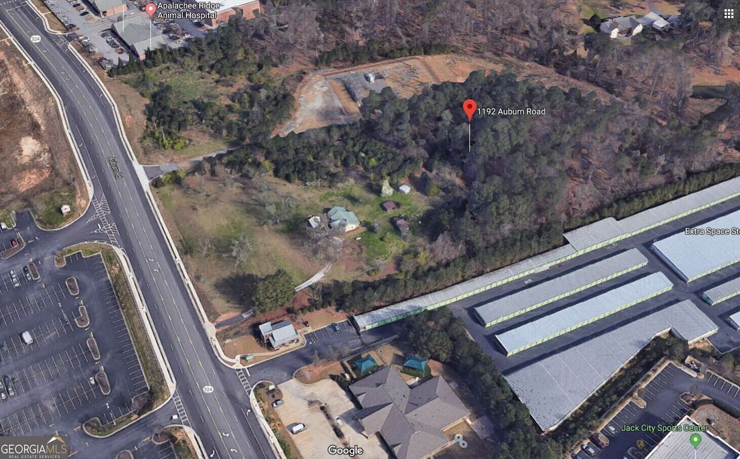 7.7 Acres of Improved Commercial Land for Sale in Dacula, Georgia