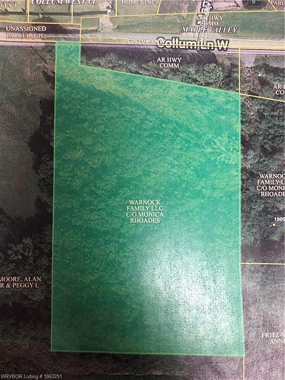 3.7 Acres of Commercial Land for Sale in Alma, Arkansas