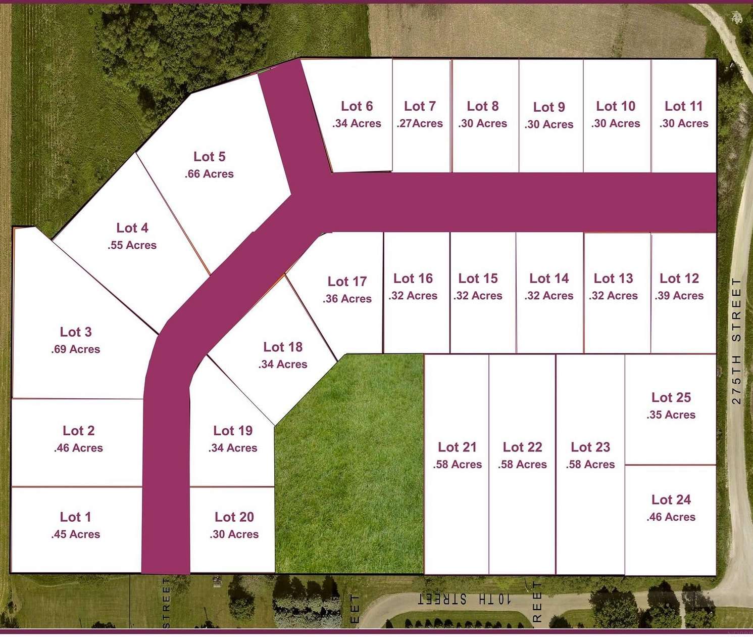 0.3 Acres of Residential Land for Sale in Quasqueton, Iowa