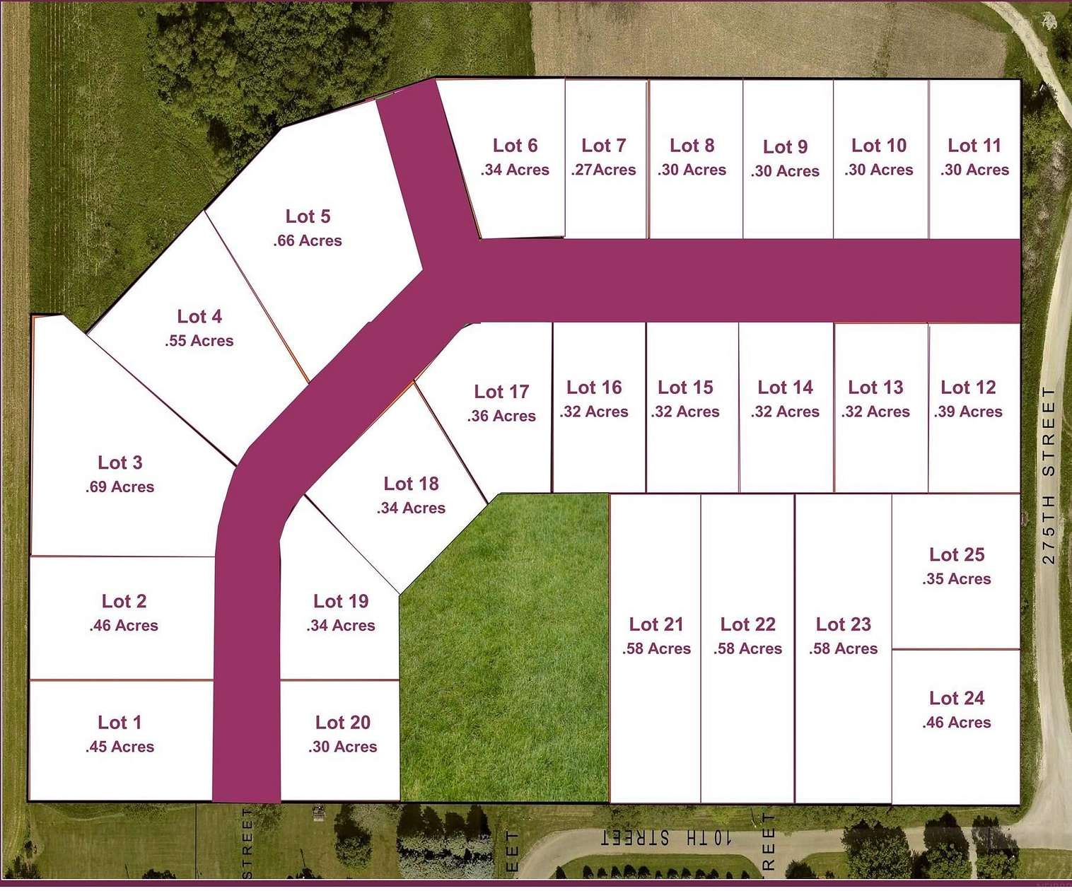 0.46 Acres of Residential Land for Sale in Quasqueton, Iowa