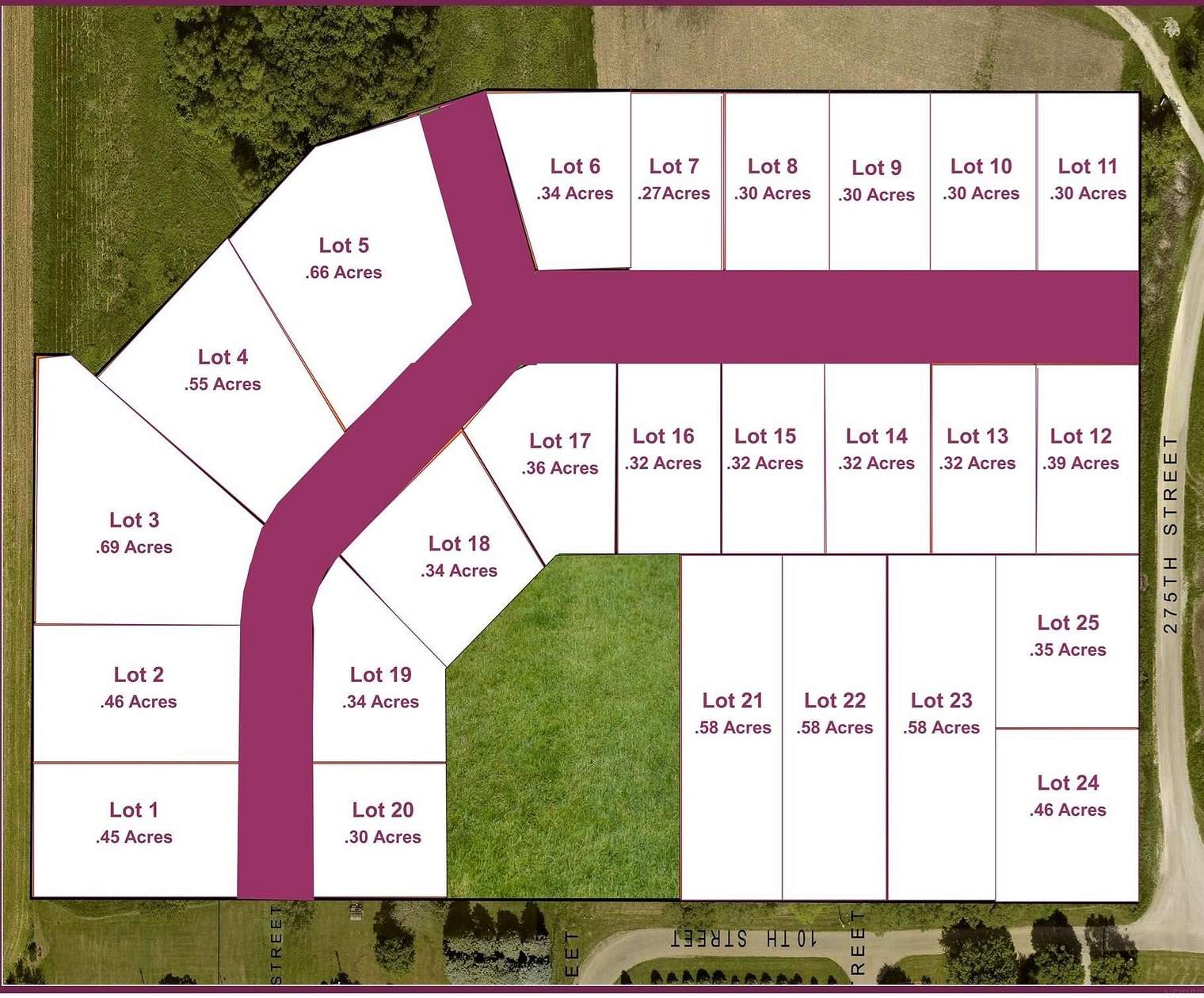 0.35 Acres of Residential Land for Sale in Quasqueton, Iowa