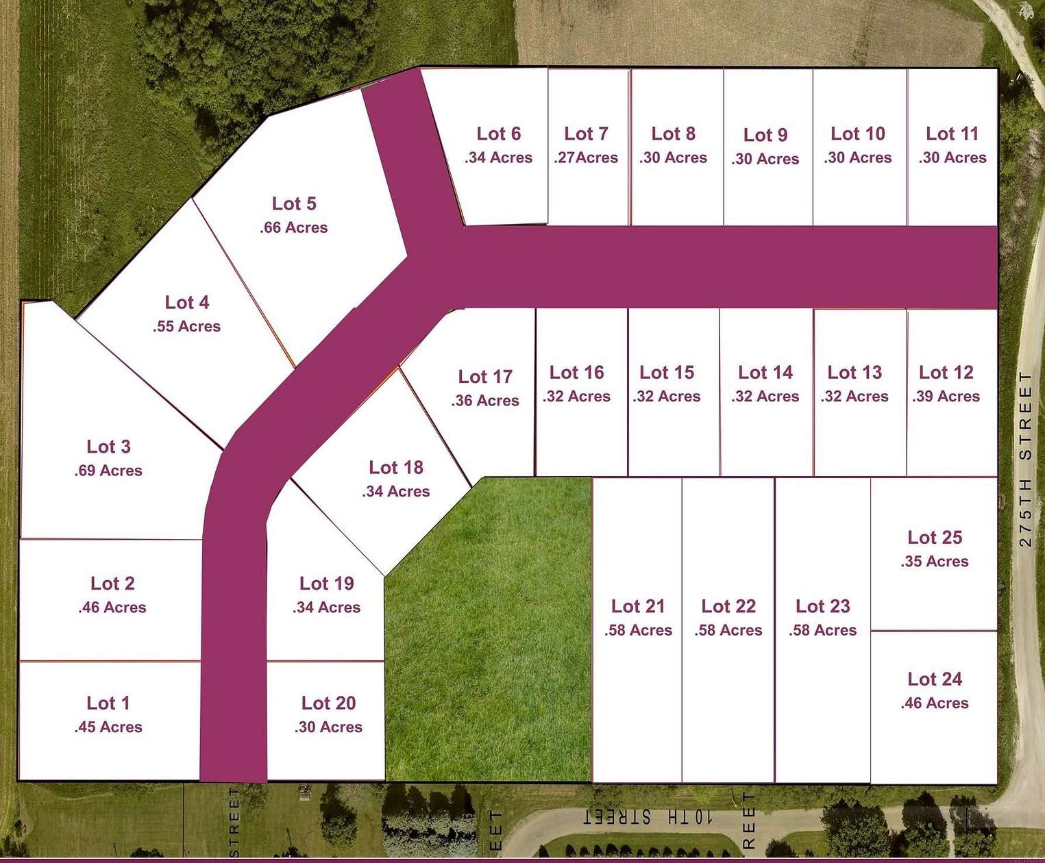 0.36 Acres of Residential Land for Sale in Quasqueton, Iowa