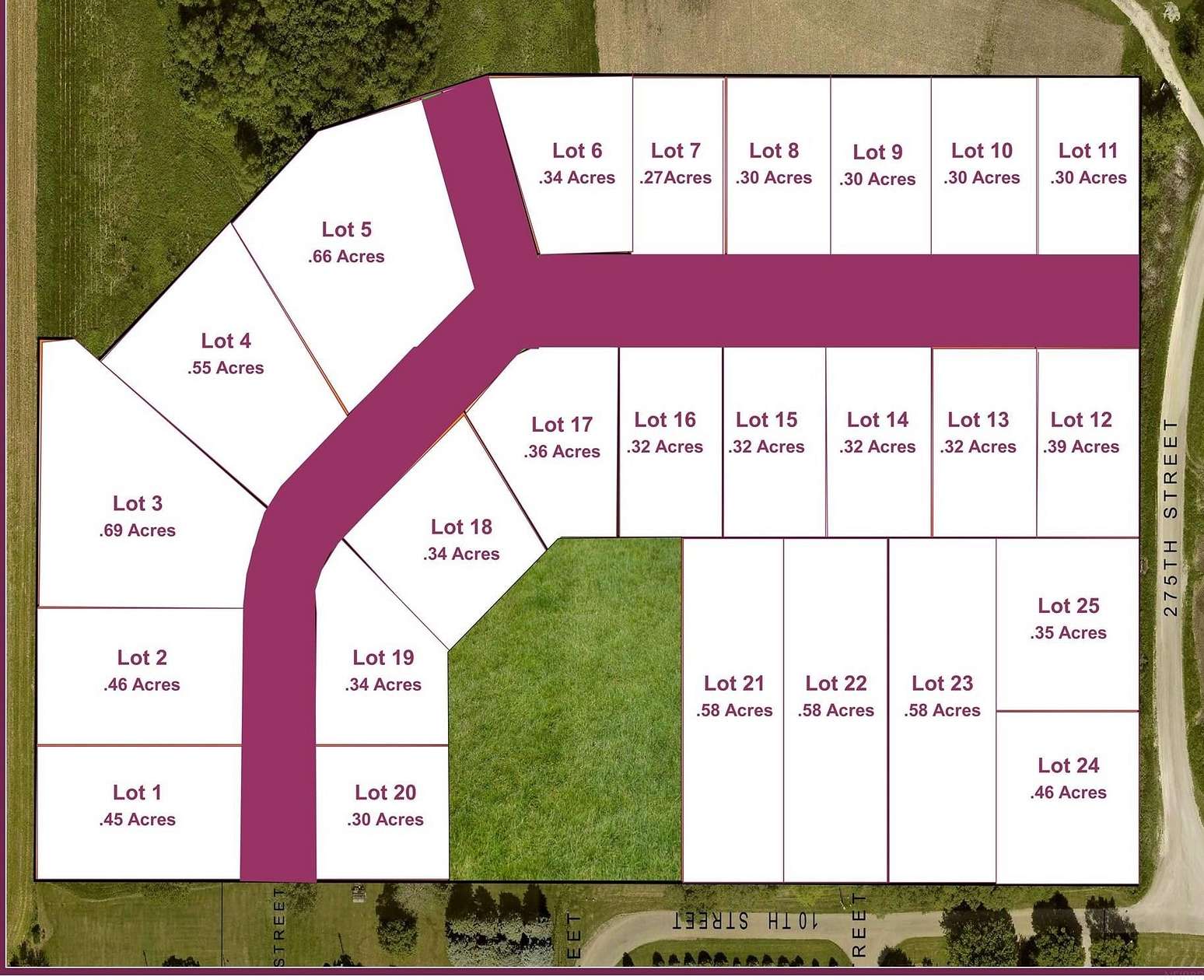 0.66 Acres of Residential Land for Sale in Quasqueton, Iowa