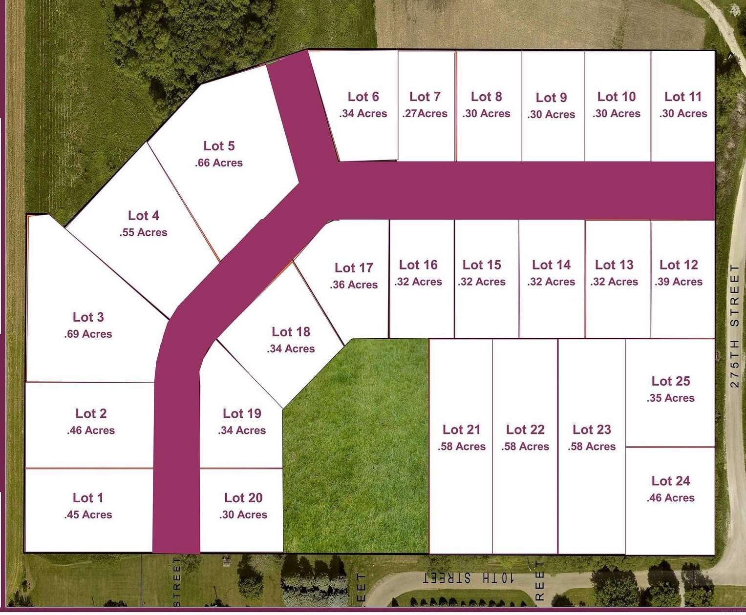 0.27 Acres of Residential Land for Sale in Quasqueton, Iowa