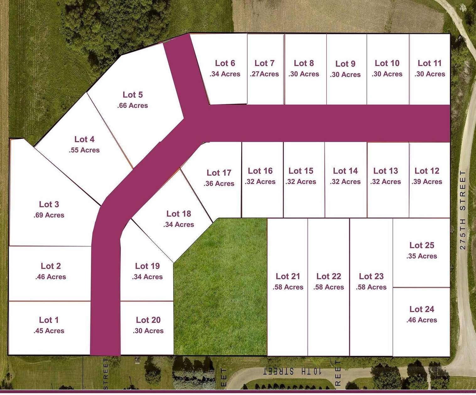 0.3 Acres of Residential Land for Sale in Quasqueton, Iowa