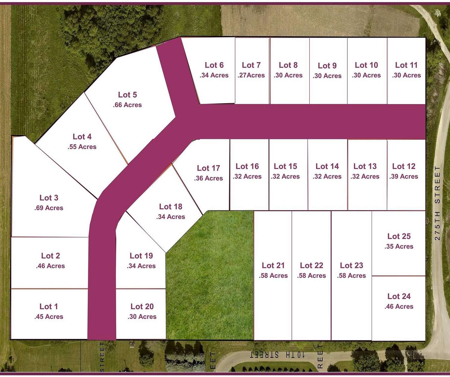0.3 Acres of Residential Land for Sale in Quasqueton, Iowa