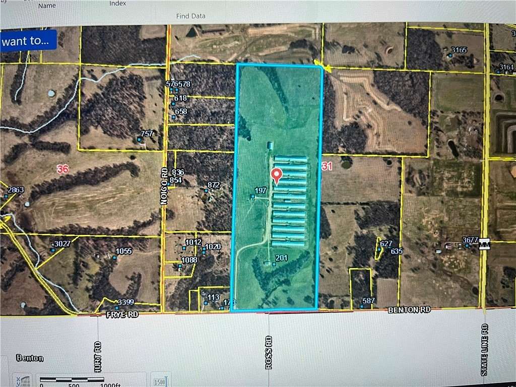 117 Acres of Agricultural Land with Home for Sale in Southwest City, Missouri