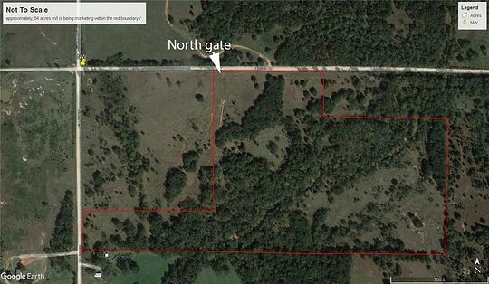 54 Acres of Land for Sale in Boley, Oklahoma