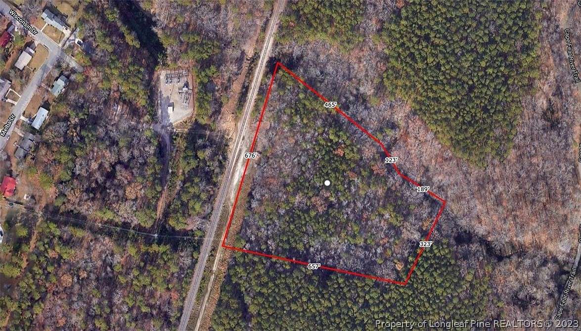 8.6 Acres of Residential Land for Sale in Fayetteville, North Carolina
