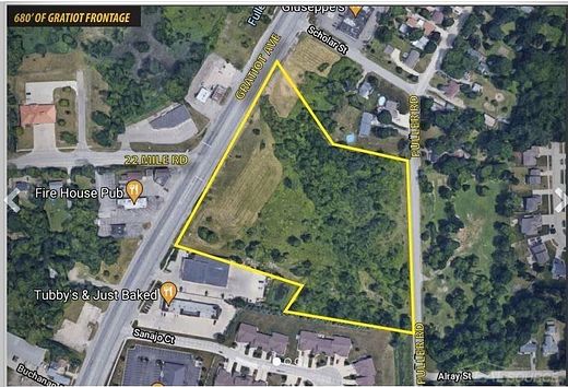 4.4 Acres of Commercial Land for Sale in Chesterfield, Michigan