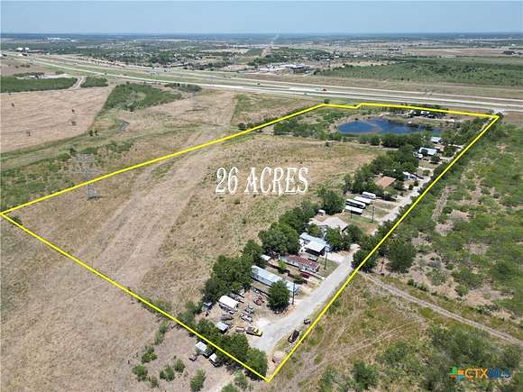 25.989 Acres of Land with Home for Sale in Lockhart, Texas