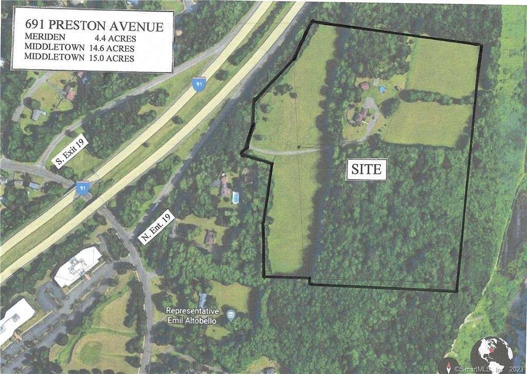 34 Acres of Mixed-Use Land for Sale in Middletown, Connecticut