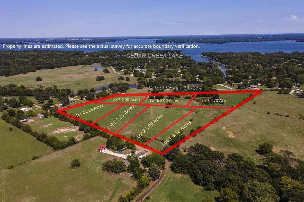 3.2 Acres of Residential Land for Sale in Tool, Texas