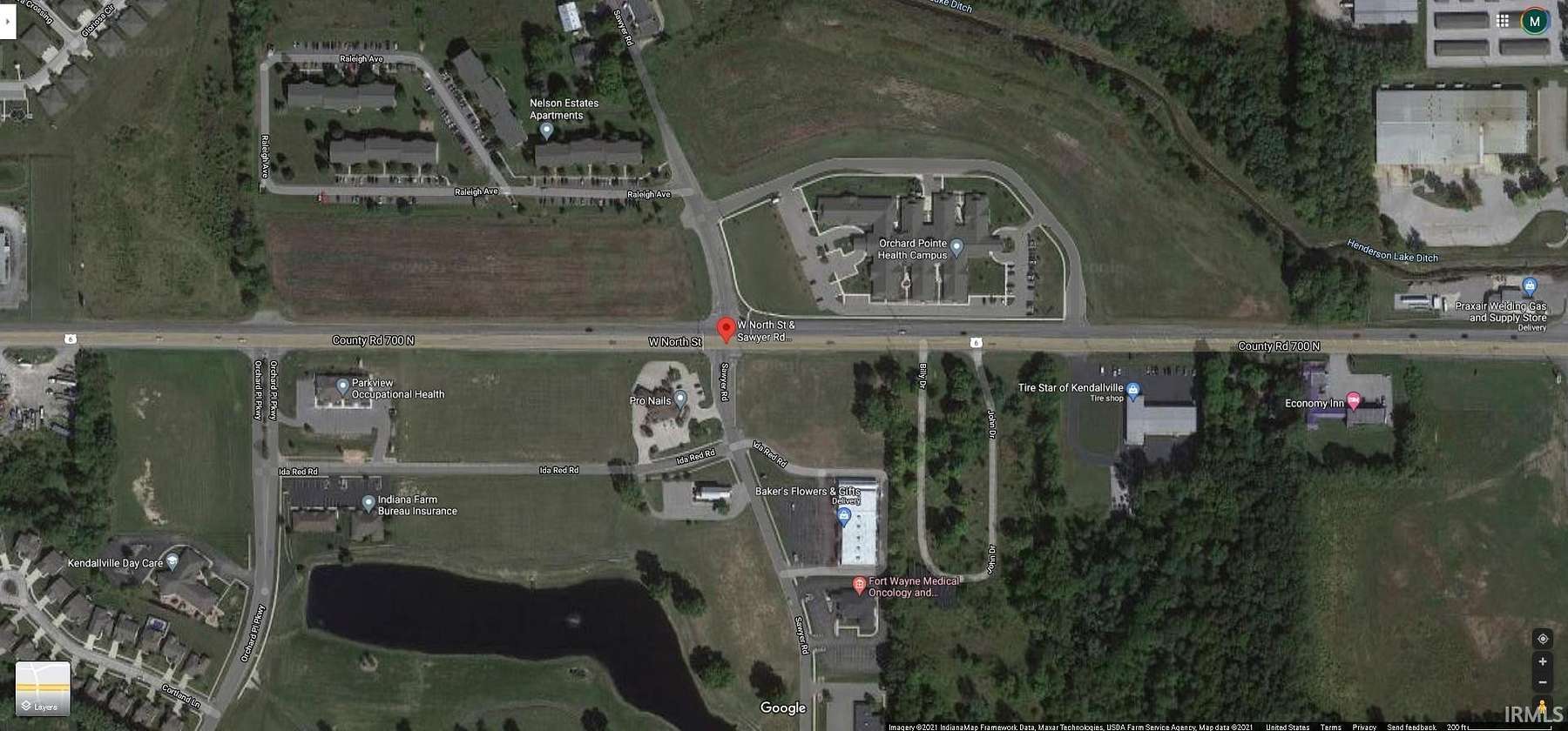 21.165 Acres of Mixed-Use Land for Sale in Kendallville, Indiana