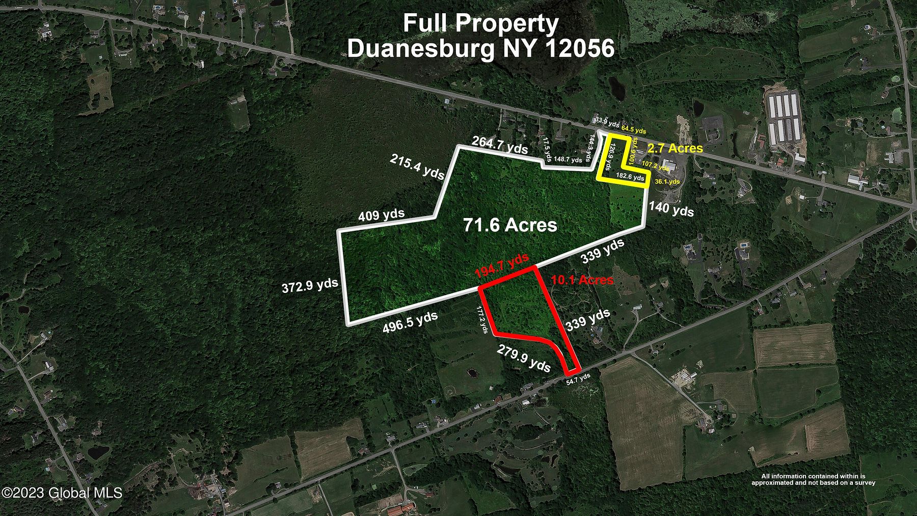 74.6 Acres of Land for Sale in Duanesburg, New York