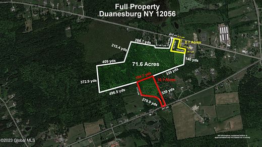 74.6 Acres of Land for Sale in Duanesburg, New York