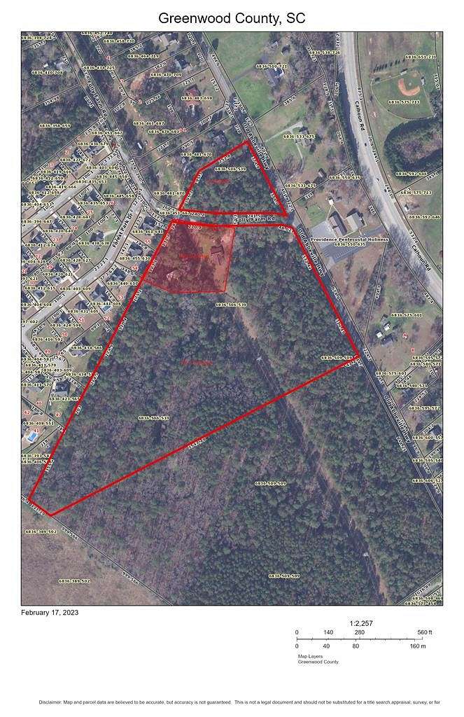 17 Acres of Mixed-Use Land for Sale in Greenwood, South Carolina