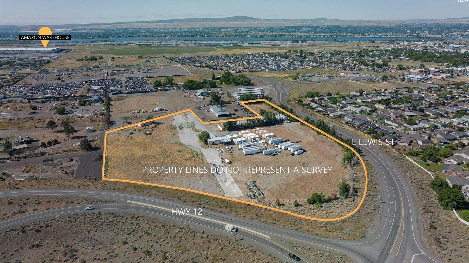 12.6 Acres of Commercial Land for Sale in Pasco, Washington