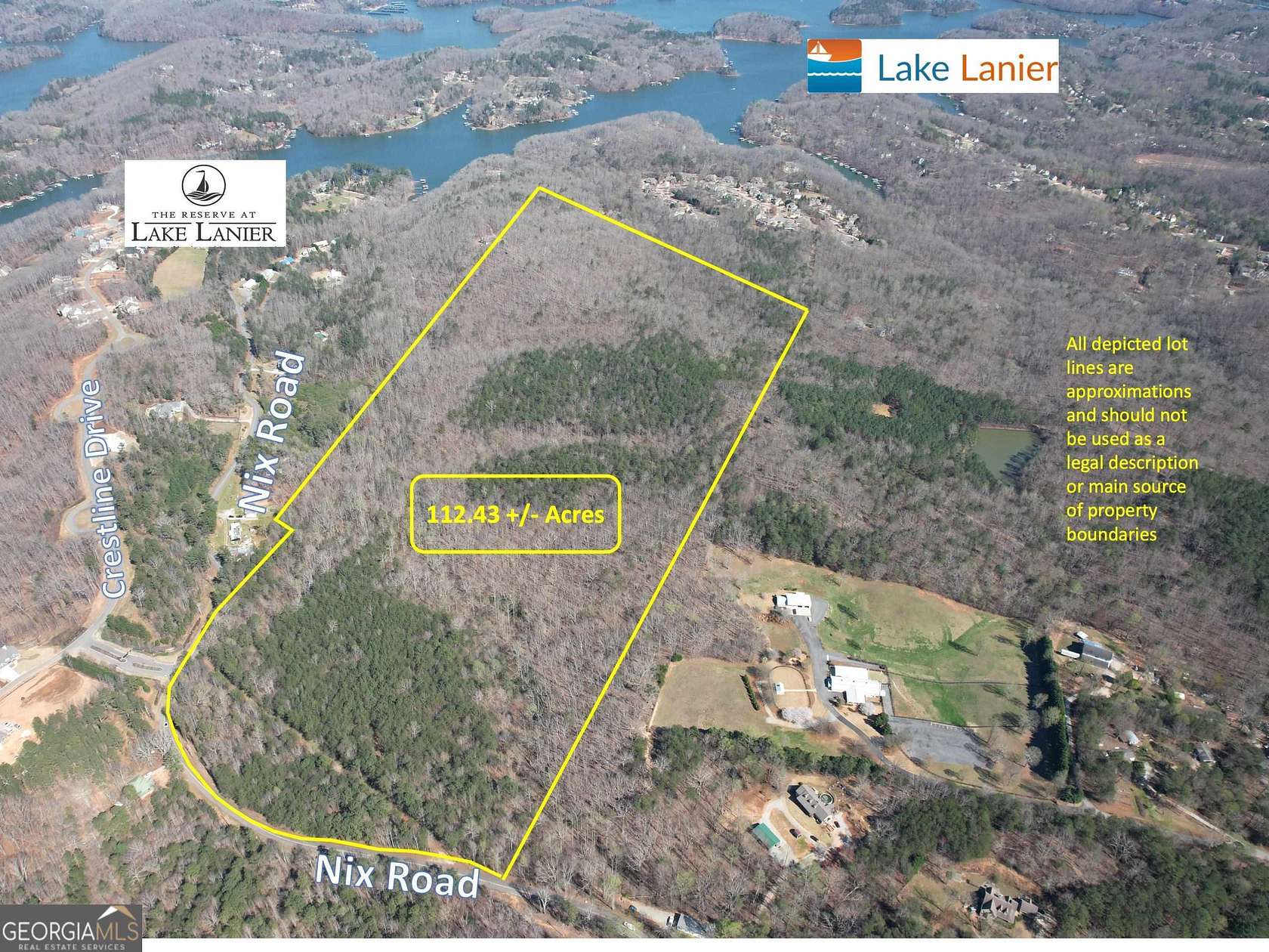 112 Acres of Land for Sale in Dawsonville, Georgia
