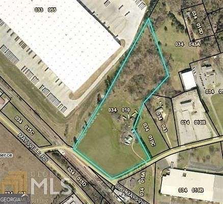 12.6 Acres of Commercial Land for Sale in Commerce, Georgia